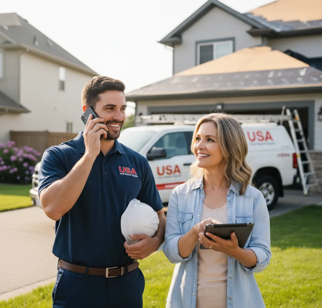 USA Roof Repair Experts customer support in San Fidel